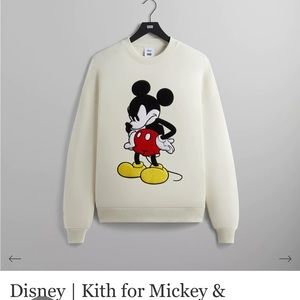 Kith for Mickey and friends Mickey crewneck sweater